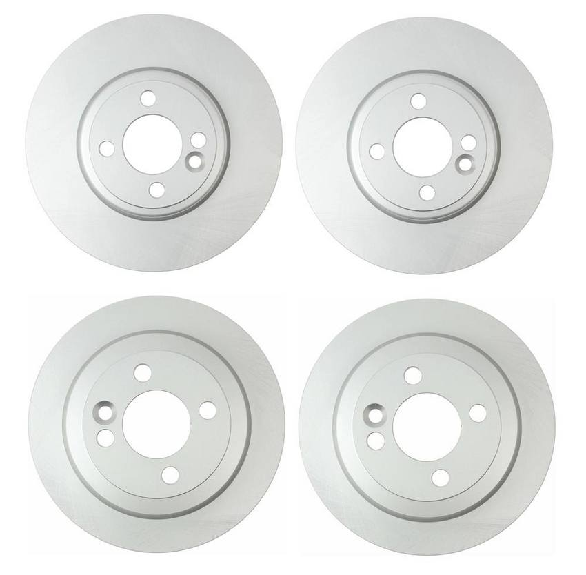 Mini Disc Brake Rotor Kit Front and Rear (294mm/259mm) Genuine BMW